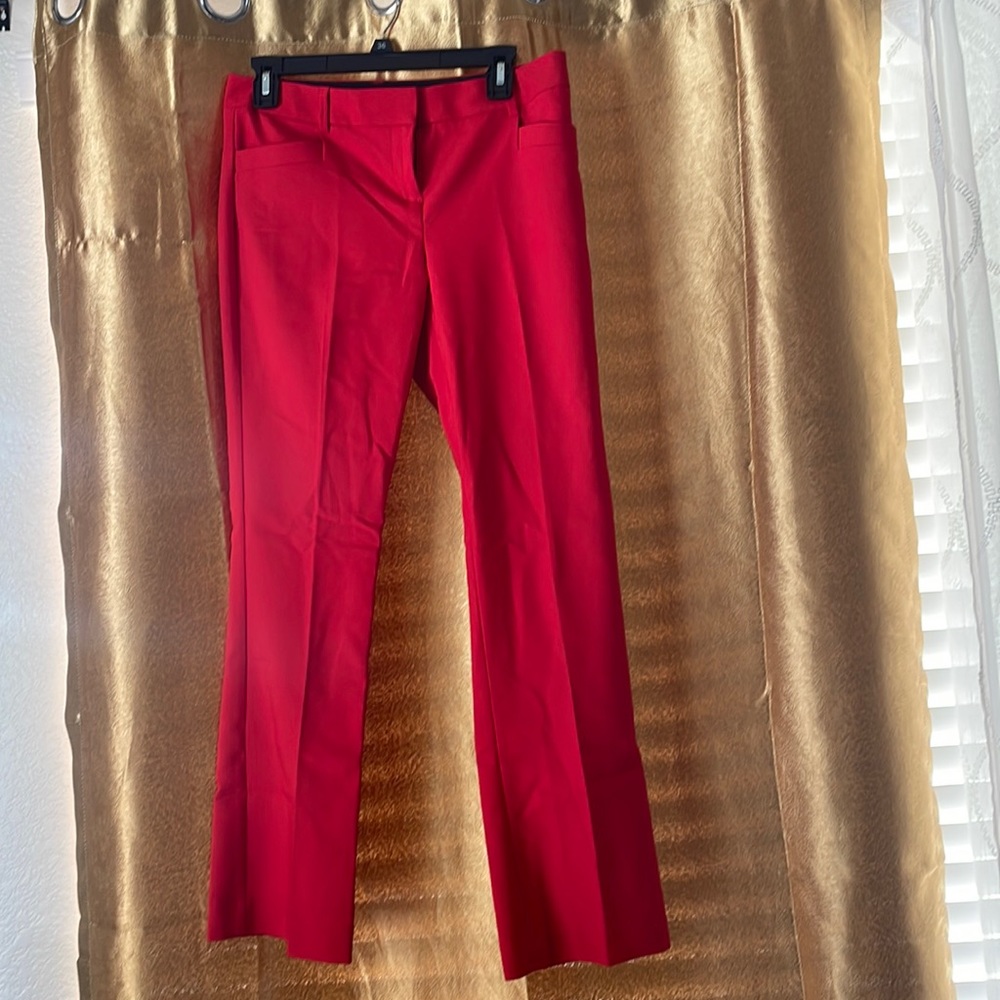 Red slacks